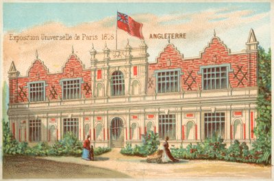British Pavilion, Exposition Universelle, 1878 by French School